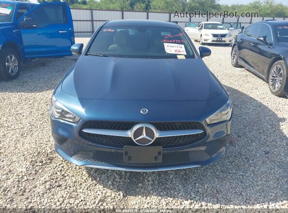 W1K5J4HB6MN205448 2021 MERCEDES-BENZ CLA 250 Синий Вид спереди
