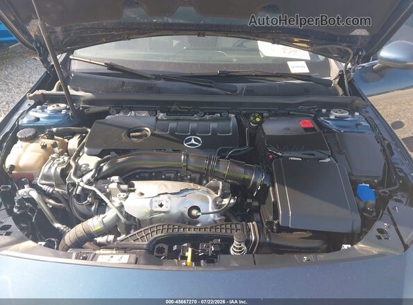 W1K5J4HB6MN205448 2021 MERCEDES-BENZ CLA 250 Синий Вид сзади