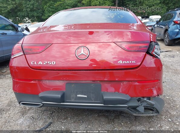 W1K5J4HB7MN148709 2021 MERCEDES-BENZ CLA 250 Red 