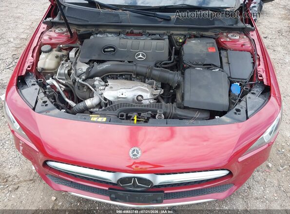 W1K5J4HB7MN148709 2021 MERCEDES-BENZ CLA 250 Red Rear view