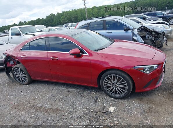 W1K5J4HB7MN148709 2021 MERCEDES-BENZ CLA 250 Red Rear interior view