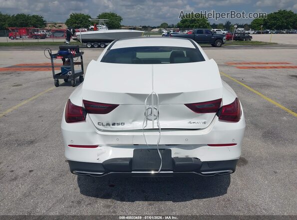 W1K5J4HB7SN512916 2025 MERCEDES-BENZ CLA-CLASS White Դիմացի տեսք