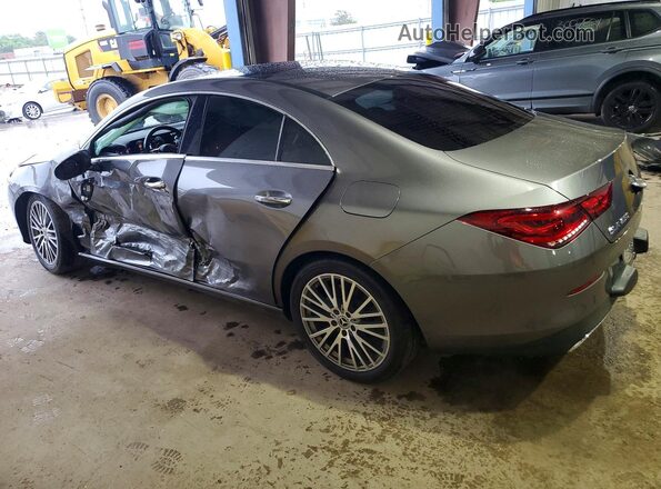 W1K5J4HB8MN157872 2021 MERCEDES-BENZ CLA-CLASS Gray Rear left