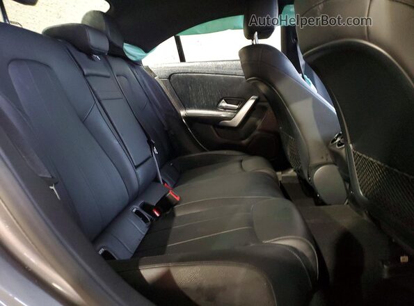 W1K5J4HB8MN157872 2021 MERCEDES-BENZ CLA-CLASS Gray Rear seats view