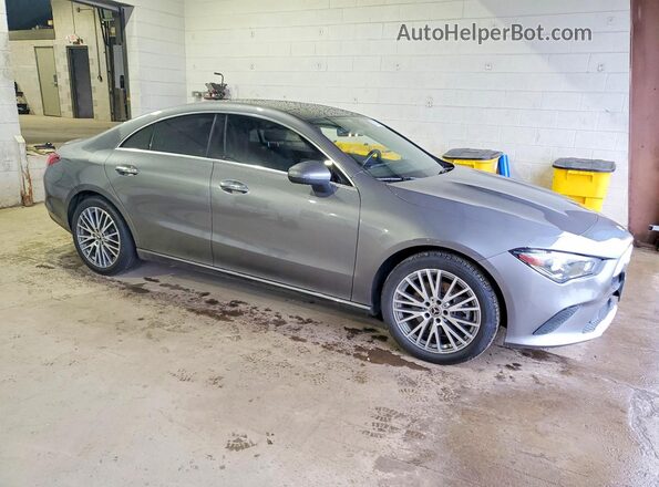 W1K5J4HB8MN157872 2021 MERCEDES-BENZ CLA-CLASS Gray Front right