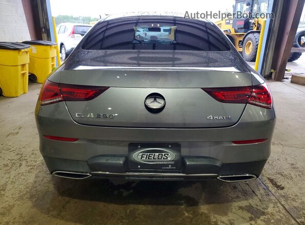 W1K5J4HB8MN157872 2021 MERCEDES-BENZ CLA-CLASS Gray Rear view