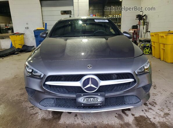 W1K5J4HB8MN157872 2021 MERCEDES-BENZ CLA-CLASS Gray Front view