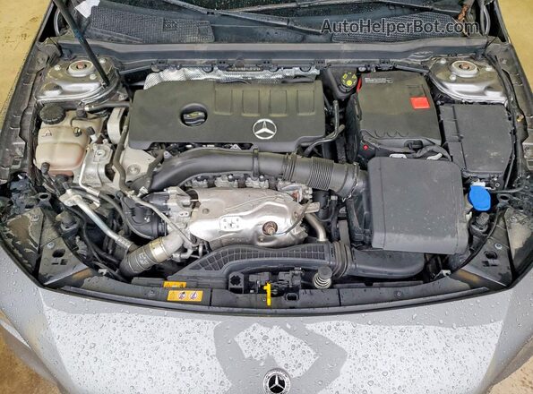 W1K5J4HB8MN157872 2021 MERCEDES-BENZ CLA-CLASS Gray Rear interior view