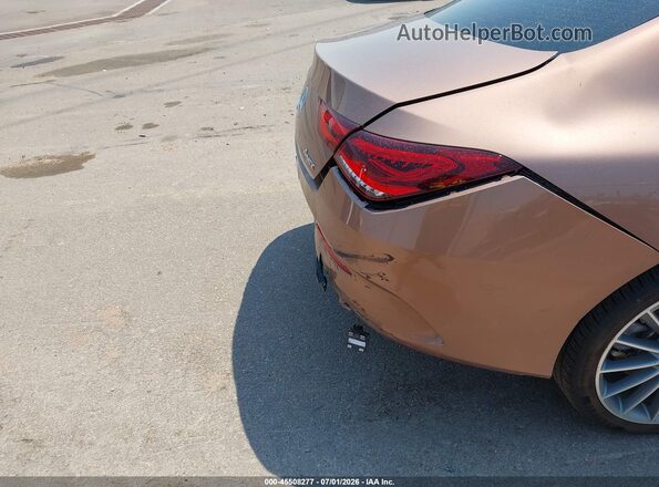 W1K5J4HB8NN306413 2022 MERCEDES-BENZ CLA-CLASS Gold 