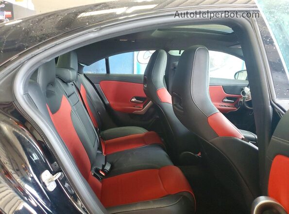 W1K5J4HB8PN417238 2023 MERCEDES-BENZ CLA-CLASS Black Rear seats view