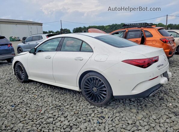 W1K5J4HB8SN497455 2025 MERCEDES-BENZ CLA-CLASS White Rear left