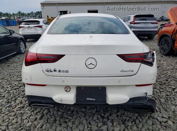 W1K5J4HB8SN497455 2025 MERCEDES-BENZ CLA-CLASS White Rear view