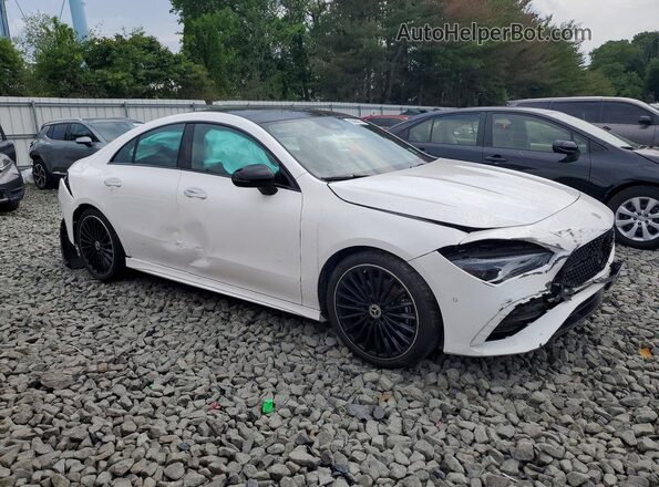 W1K5J4HB8SN497455 2025 MERCEDES-BENZ CLA-CLASS White Front right