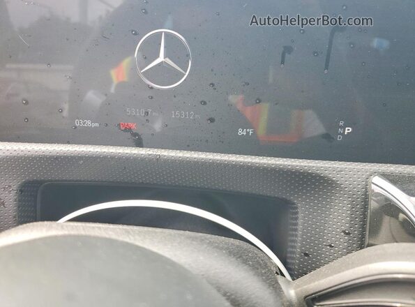 W1K5J4HB8SN497455 2025 MERCEDES-BENZ CLA-CLASS White Instrument cluster view