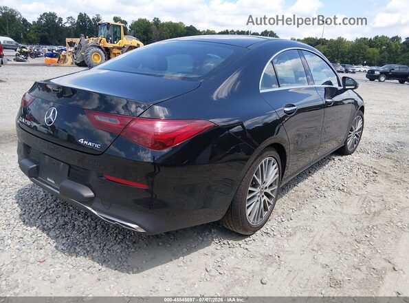 W1K5J4HB8SN511385 2025 MERCEDES-BENZ CLA-CLASS Black Rear right