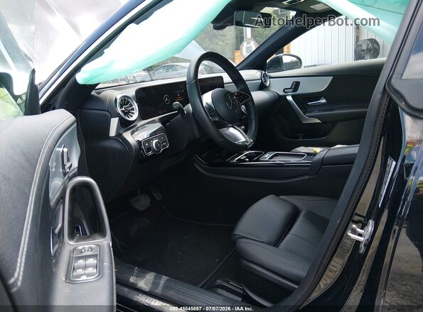 W1K5J4HB8SN511385 2025 MERCEDES-BENZ CLA-CLASS Black Front interior view