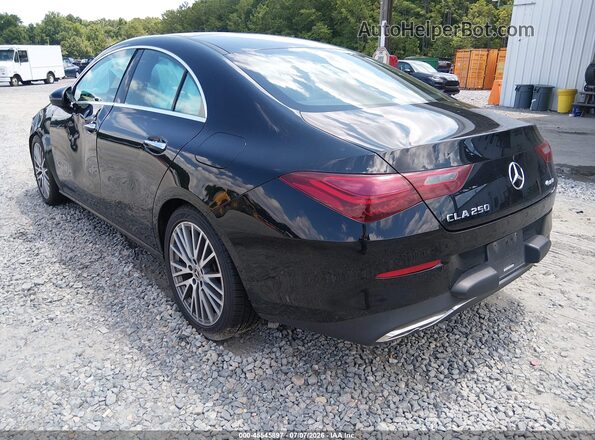 W1K5J4HB8SN511385 2025 MERCEDES-BENZ CLA-CLASS Black Rear left