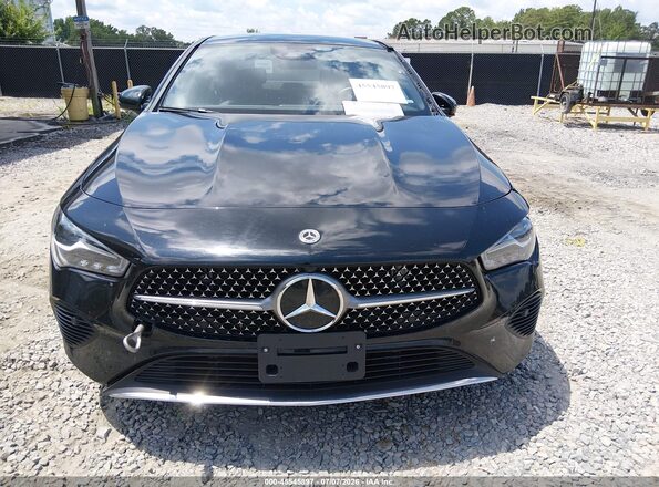 W1K5J4HB8SN511385 2025 MERCEDES-BENZ CLA-CLASS Black Instrument cluster view