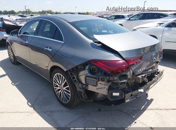W1K5J4HB8SN514691 2025 MERCEDES-BENZ CLA-CLASS Gray Задня ліва чверть