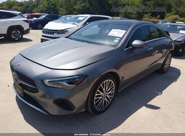 W1K5J4HB8SN514691 2025 MERCEDES-BENZ CLA-CLASS Gray Передня ліва чверть