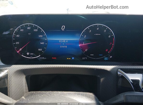 W1K5J4HB8SN514691 2025 MERCEDES-BENZ CLA-CLASS Gray Вид задніх сидінь