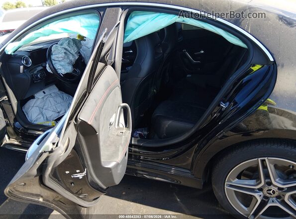 W1K5J4HB9NN296488 2022 MERCEDES-BENZ CLA-CLASS Black Вид наклейки з VIN-кодом