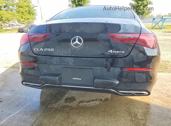 W1K5J4HBXTN569029 2026 MERCEDES-BENZ CLA-CLASS Черный Вид сзади