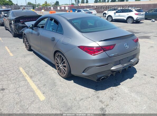 W1K5J5BB3MN212534 2021 MERCEDES-BENZ AMG CLA 35 Gray Tył lewy