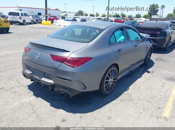 W1K5J5BB3MN212534 2021 MERCEDES-BENZ AMG CLA 35 Gray Tył prawy