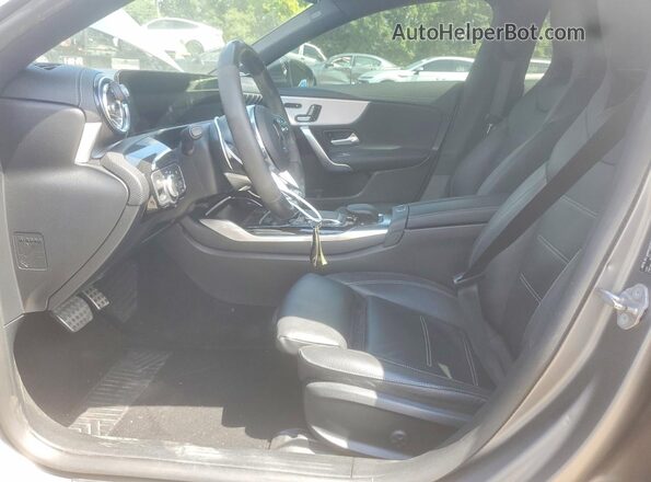 W1K5J5DB6MN170082 2021 MERCEDES-BENZ CLA-CLASS Gray Front interior view