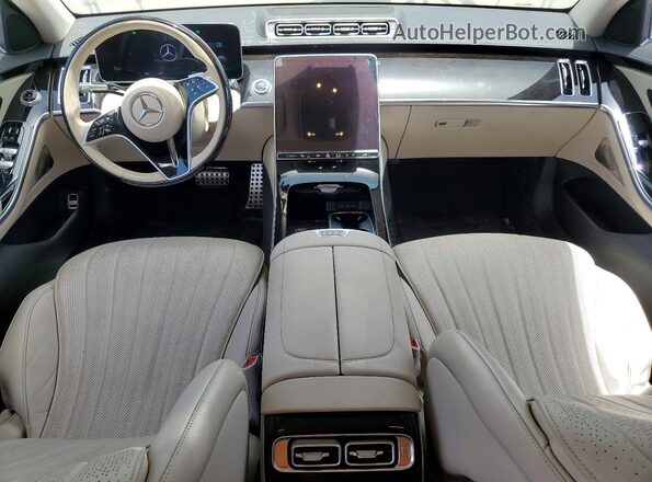 W1K6G6DB0NA160147 2022 MERCEDES-BENZ S White Вид панелі приладів