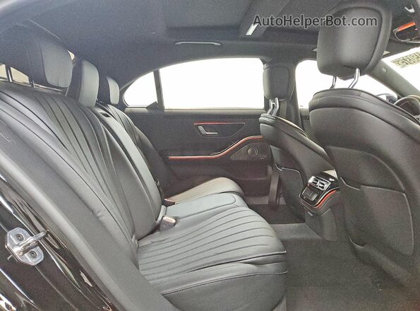 W1K6G6DB0SA332480 2025 MERCEDES-BENZ S Black Հետևի նստատեղերի տեսք