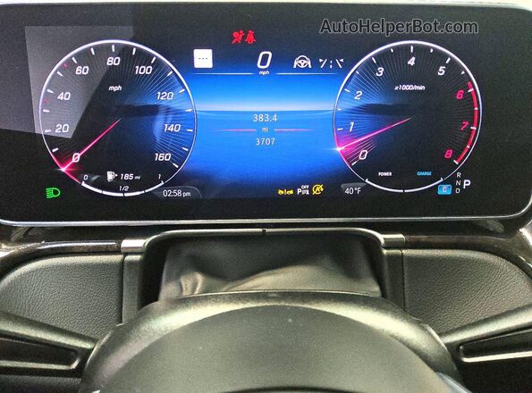 W1K6G6DB0SA332480 2025 MERCEDES-BENZ S Black Սարքավորումների վահանակի տեսք