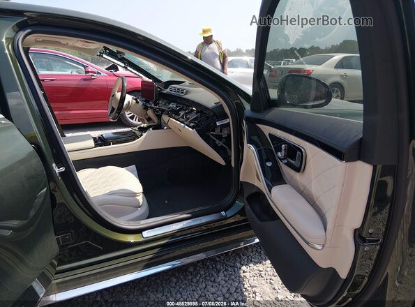 W1K6G6KB2TA343095 2026 MERCEDES-BENZ S-CLASS Green Widok wnętrza z przodu