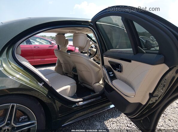 W1K6G6KB2TA343095 2026 MERCEDES-BENZ S-CLASS Green Widok naklejki z numerem VIN