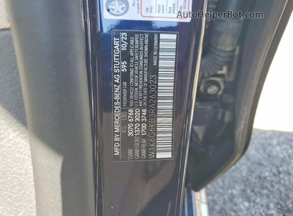 W1K6G6KB3RA263023 2024 MERCEDES-BENZ S Blue VIN կոդի պիտակի տեսք
