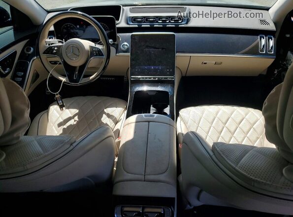 W1K6G6KB3RA263023 2024 MERCEDES-BENZ S Blue Առջևի վահանակի տեսք