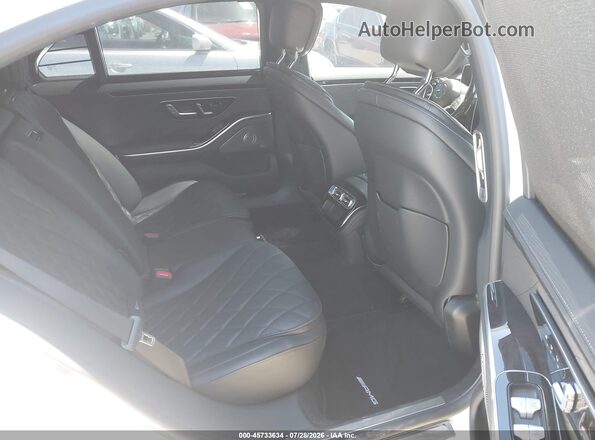 W1K6G6KB4RA266867 2024 MERCEDES-BENZ S-CLASS White Widok naklejki z numerem VIN