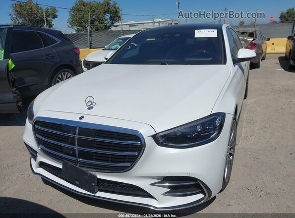 W1K6G6KB4RA266867 2024 MERCEDES-BENZ S-CLASS White Widok zestawu wskaźników