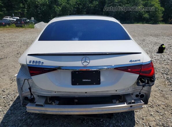 W1K6G6KB8PA201274 2023 MERCEDES-BENZ S White Rear view