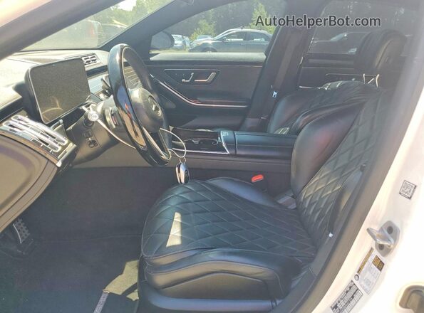W1K6G6KB8PA201274 2023 MERCEDES-BENZ S White Front interior view