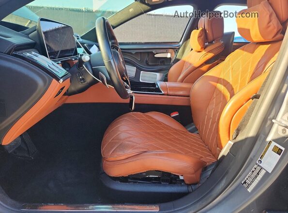 W1K6G7GB7MA057159 2021 MERCEDES-BENZ S Gray Front interior view