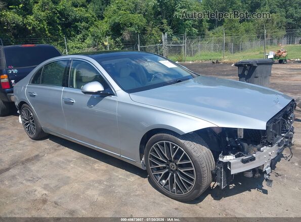 W1K6G7GB8SA336729 2025 MERCEDES-BENZ S-CLASS Silver Widok wnętrza 360 stopni