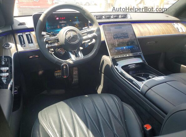 W1K6G8CB4SA332110 2025 MERCEDES-BENZ S Black წინა პანელის ხედი