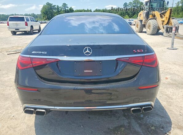 W1K6G8CB4SA332110 2025 MERCEDES-BENZ S Black უკანა ხედი