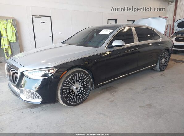 W1K6X7KB8RA243193 2024 MERCEDES-BENZ MAYBACH S 680 Черный Передняя левая четверть