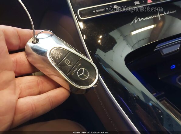 W1K6X7KB8RA243193 2024 MERCEDES-BENZ MAYBACH S 680 Черный Вид панели приборов