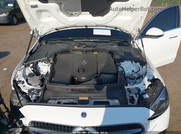 W1KAF4GB0NR031565 2022 MERCEDES-BENZ C-CLASS White Vista trasera