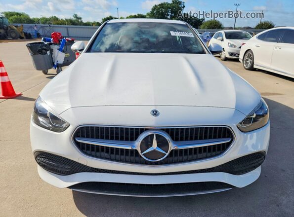 W1KAF4GB0PR088853 2023 MERCEDES-BENZ C White Vista frontal