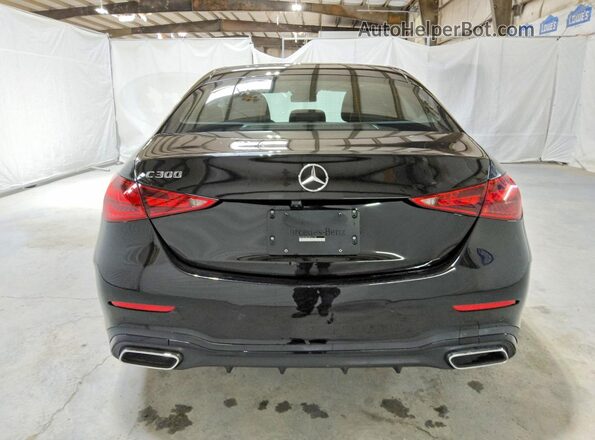 W1KAF4GB1PR121178 2023 MERCEDES-BENZ C Black Rear view